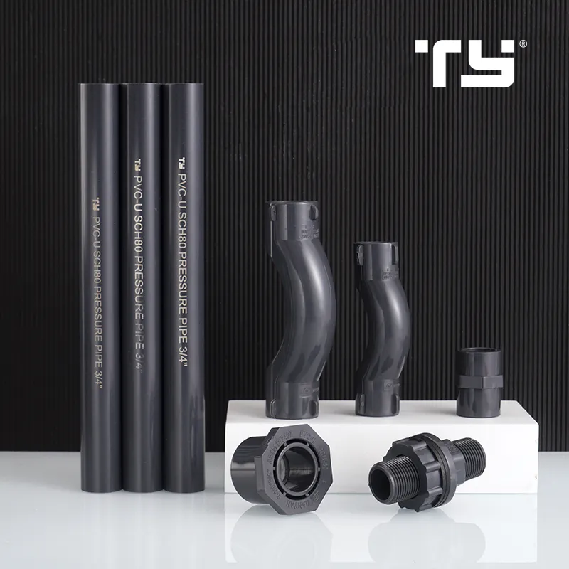 ASTM Sch80 CPVC / PVC Plastic Cap High Pressure Pipe for Hot and Cold Water Offer OEM (tee elbow ada