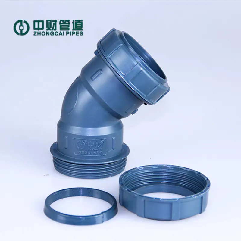 Villa Community Aging Resistance Long Lifespan PP Food Grade Polypropylene (PP) Ultra-Quiet Pipe Fit