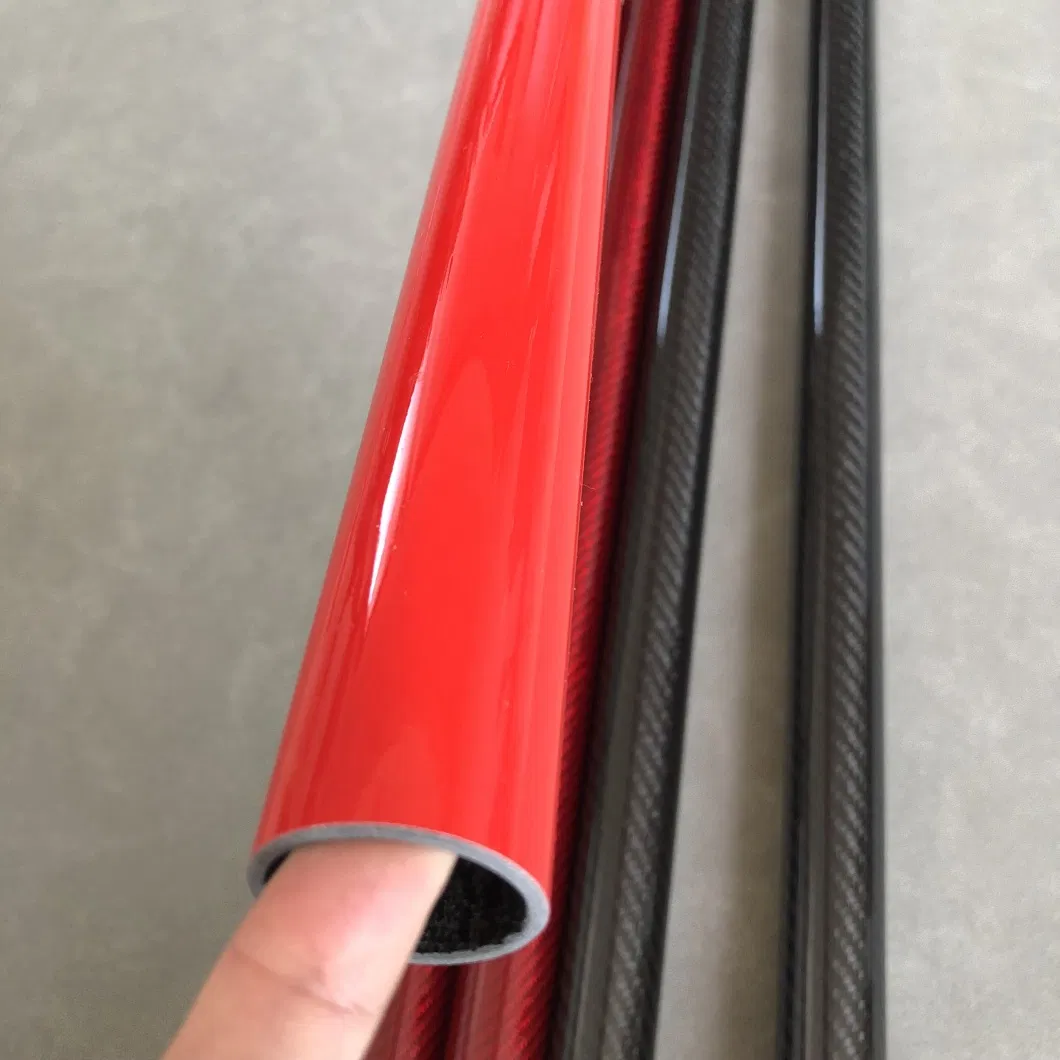 Seehoo Factory Price Large Diameter 100mm Carbon Fiber Pipe Tube for Construction