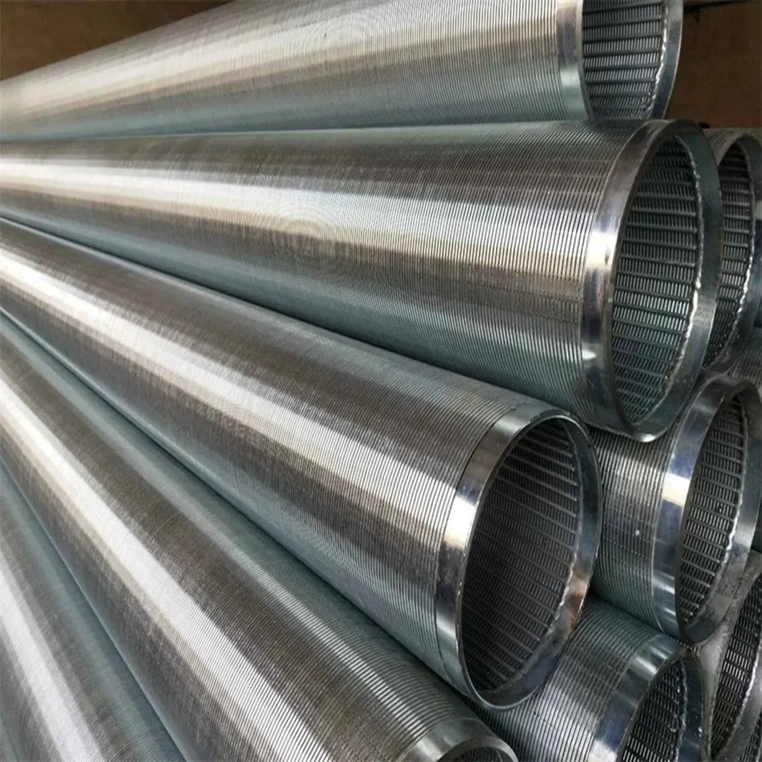 Galvanized Q195 Q135 Wire Wrapped Water Well Screen Pipe