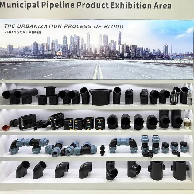Zhongcai PE100 HDPE PVC UPVC PPR PP Water Pipe Fittings Plastic Drip Irrigation Polyethylene Irrigation Composite Manufacturers Municipal Water Supply