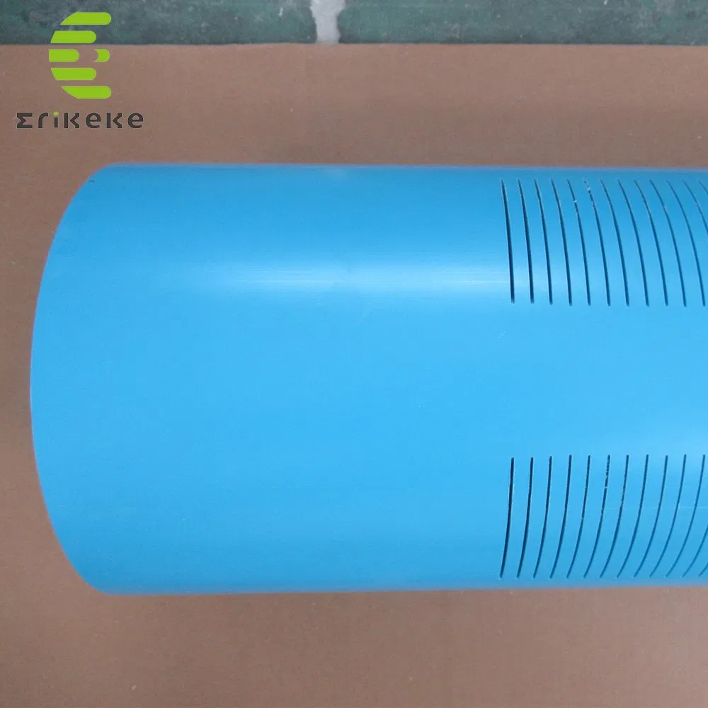Customized Complete Size Threaded PVC Pipe for Deep Well Submersible Pump Porous Plastic UPVC Water 
