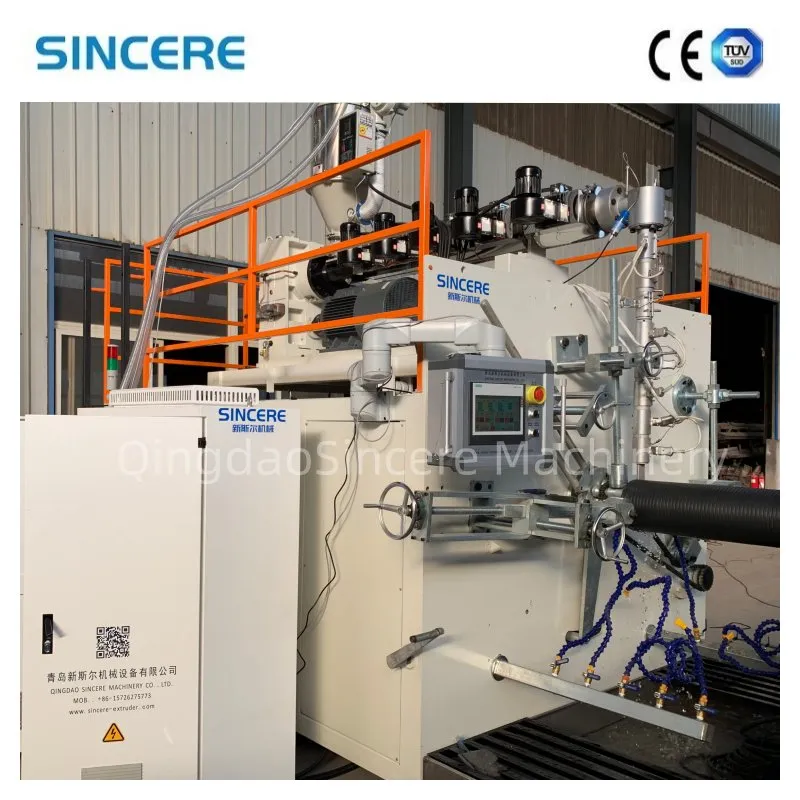 HDPE Spiral Hollow Wall Winding Pipe Extruder/Machine/Euipment/Manufacturing