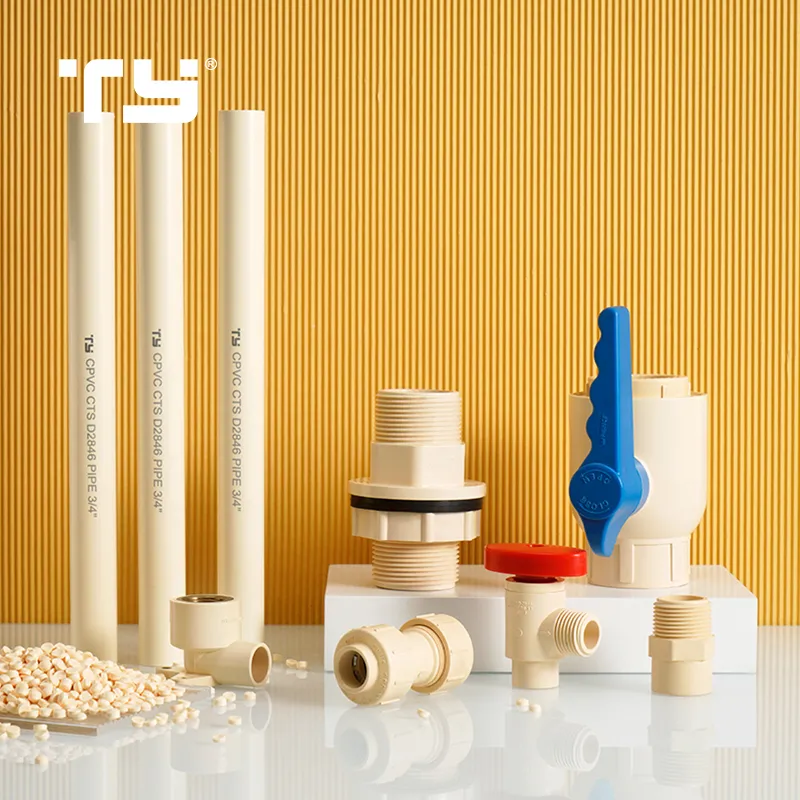 (PVC/ CPVC/ PPR/ PPH) Plastic Tube Pipe Pn10 Pn16 High Pressure for Water Supply