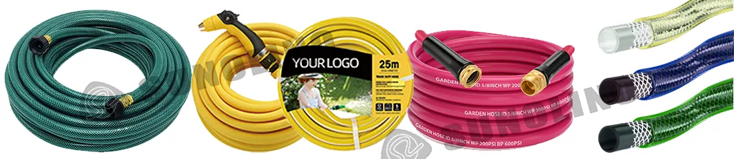 Corrugated Plastic PVC Spiral Water Pump Suction Pipe with Wire Reinforced