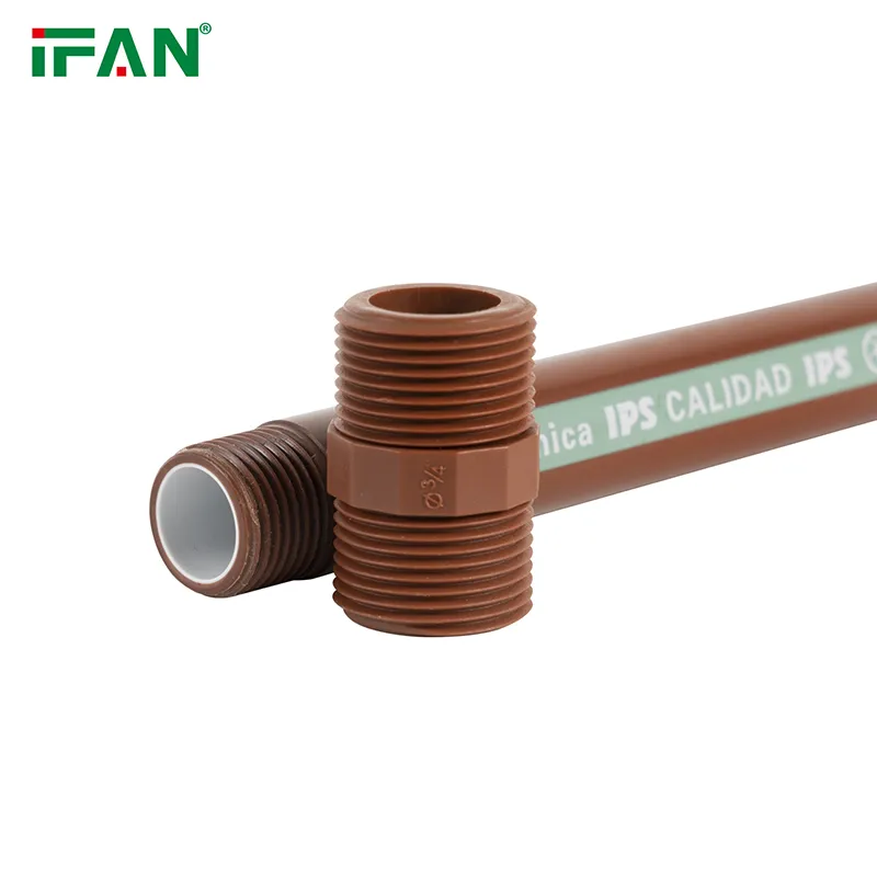 Ifan Factory Price Pph Plastic Pipe 1/2"-2" Pph Water Pipes Thread Connect Pph Pipes
