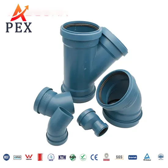 PP Soundproof Pipe and Fittings for Drainage System 50mm
