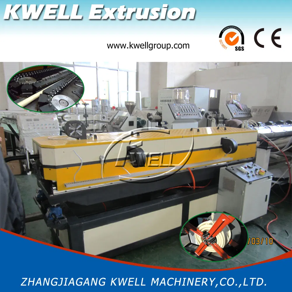 Plastic Corrugator Machine Parts Single Wall Corrugated Pipe Extruder Machine for Sale
