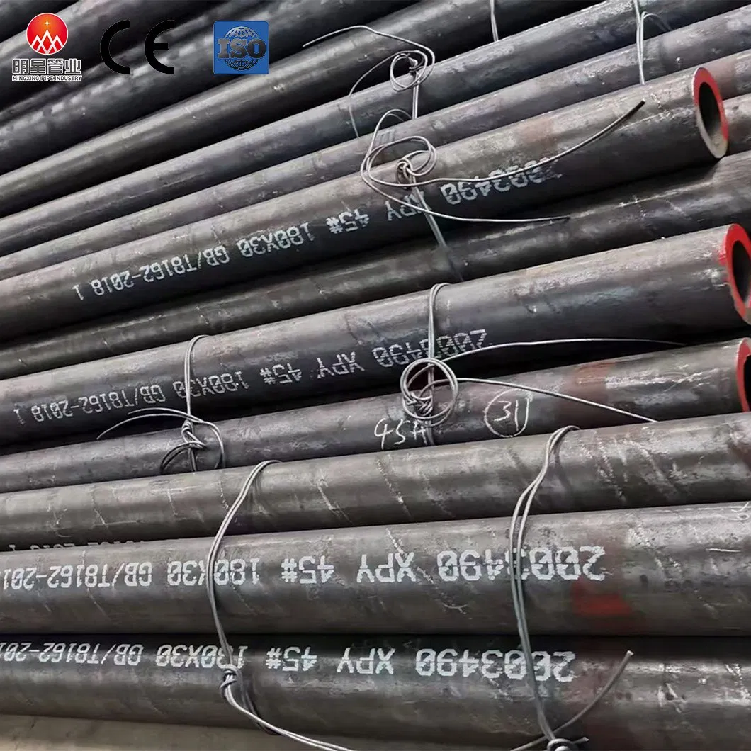 Hot Rolled Mild A106 28 Inch Carbon Seamless Steel Pipe for Water Well Casing Oil and Gas
