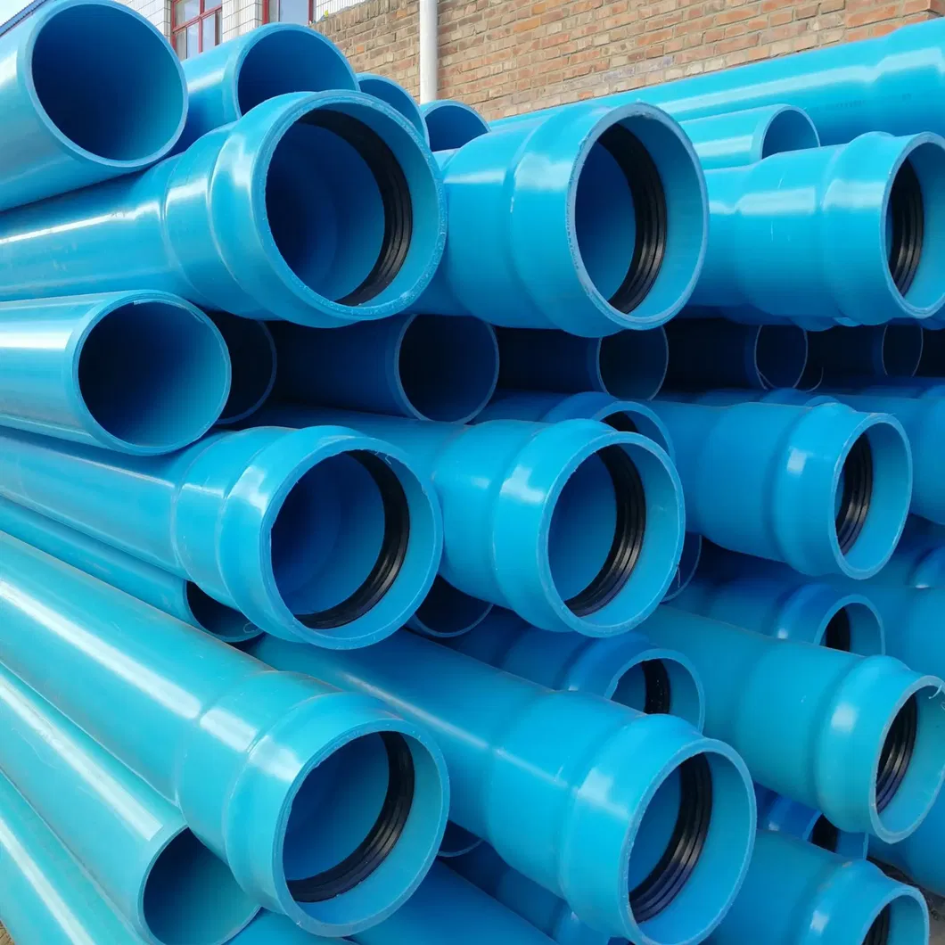 Factory Low Price ASTM D1785 UPVC PVC Pipe Drilling Pipe Agricultural Irrigation Drainage Plastic Water Pipe Price High-Quality