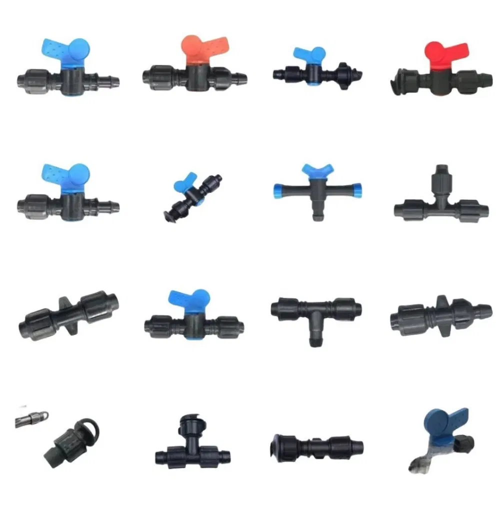 Premium Durable PE Pipe Lock Nut Fitting for Efficient Drip Irrigation Systems