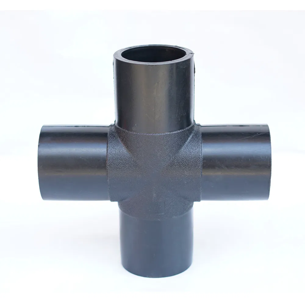 High Quality HDPE Plastic Pipe Flange Butt Fusion Fittings for Water Supply DIN Standard SDR11 SDR13