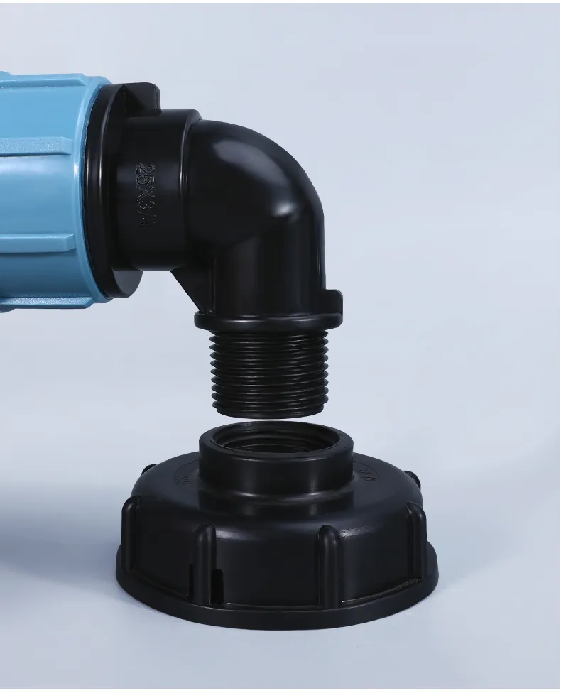 Heavy-Duty 1" PE Pipe Lock Fittings for Farm and Industrial Applications