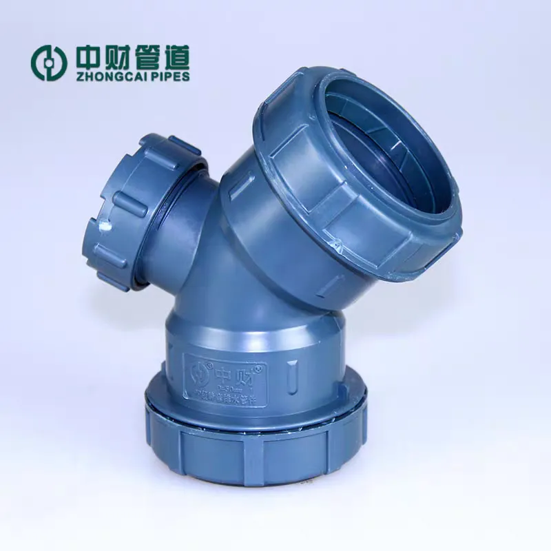 Industrial Enterprise Drainage Easy Installation PP Super Silent Pipeline System Stainless Steel Tub