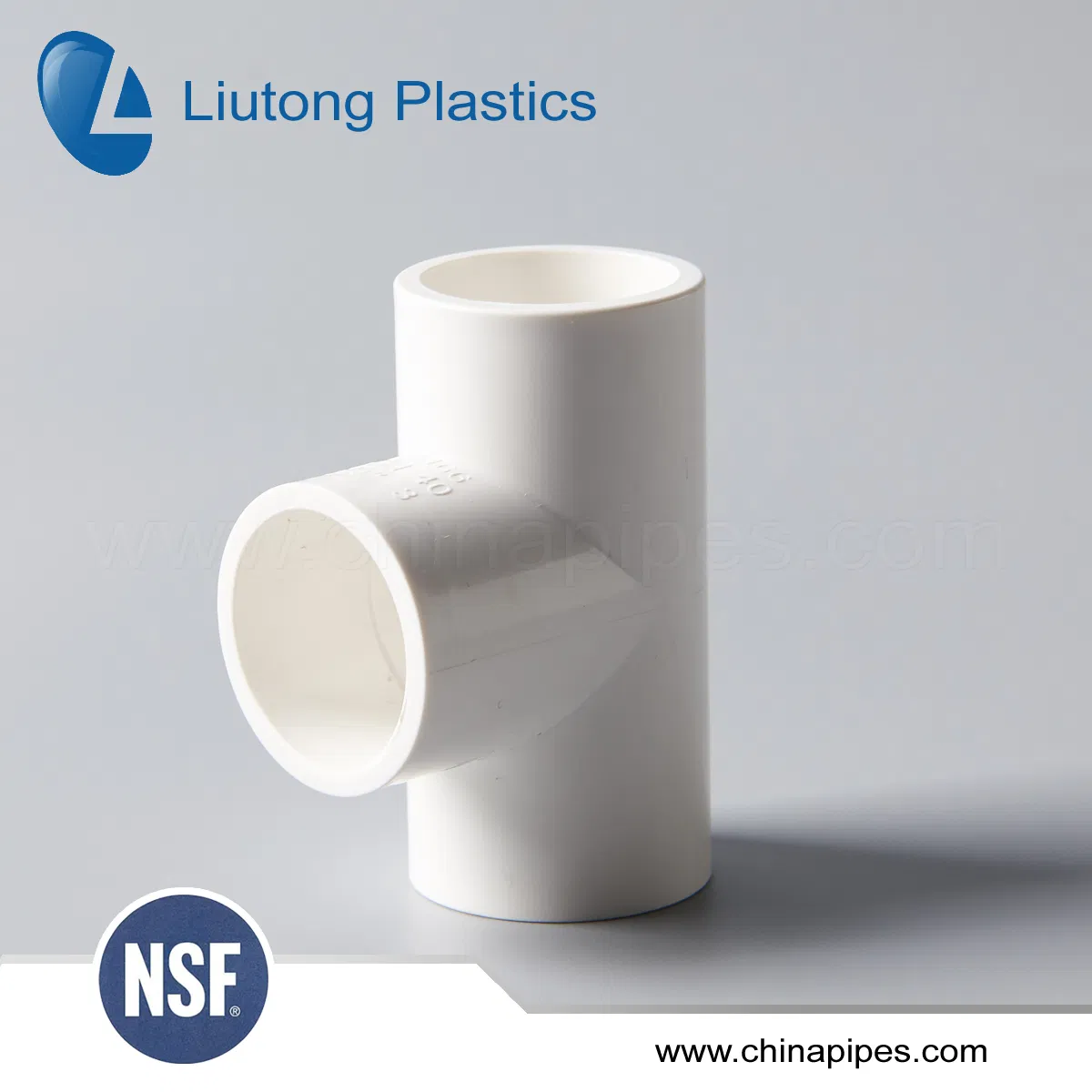 ASTM Sch40 Plastic (UPVC/PVC) Pipe Fittings in ASTM-D-2466 Standad for Supply Water (ELBOW, TEE, SOC