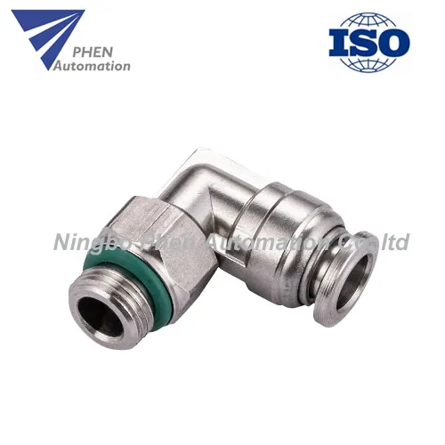 China Ss 304 Pneumatic Quick Connector Fittings Pipe Joint