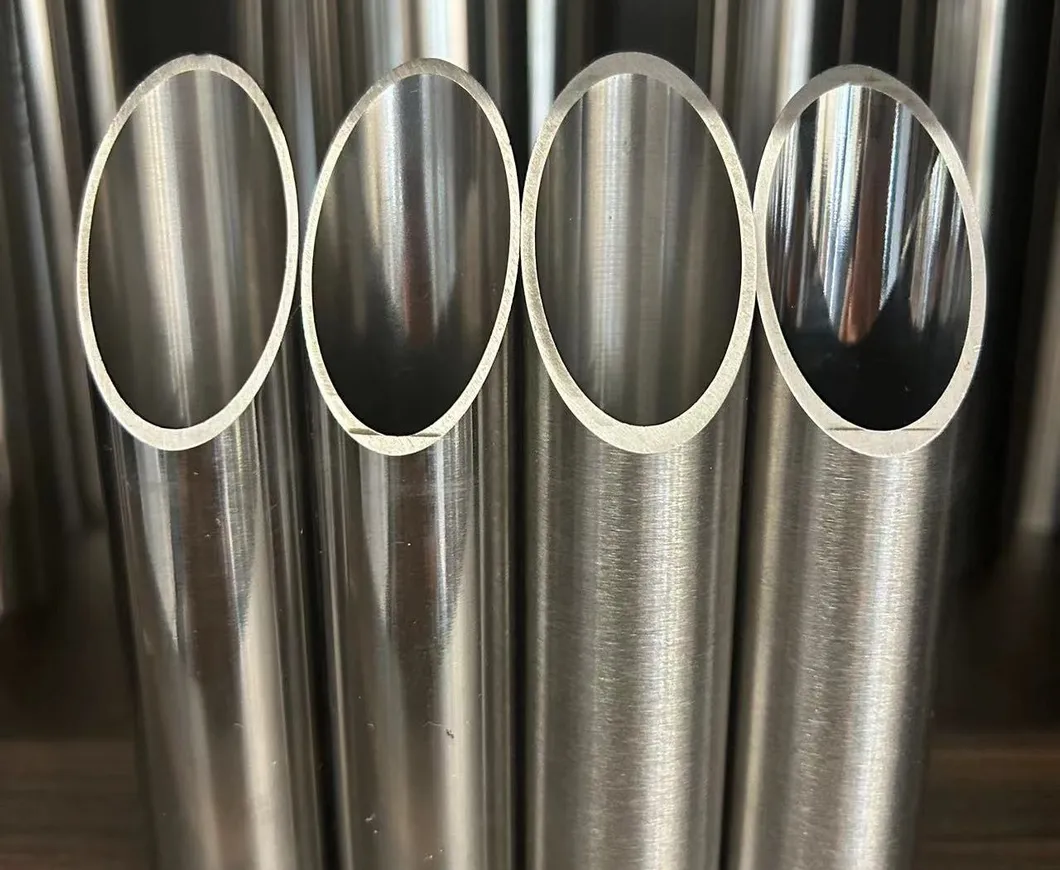 304/304L Semiconductor Tubing Stainless Steel Sanitary Seamless Pipe with ABS Mirror Surface