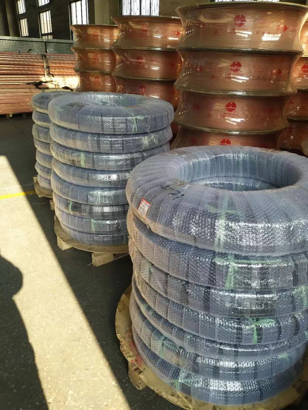 1/4 3/8" PVC Insulated Copper Tube Coil Air Conditioner Insulated Copper Pipe Price Per Kg