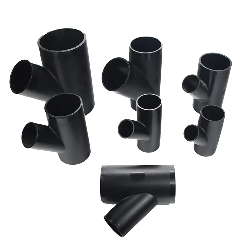 Polyethylene (PE) Plumbing Pipes Large Diameter 315mm Plastic HDPE Drainage Pipe and Fittings for Mu