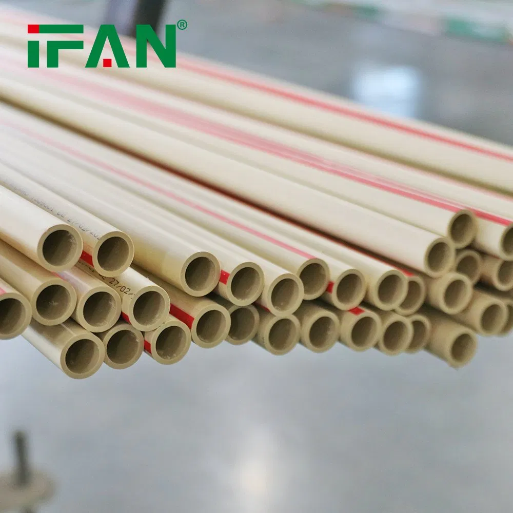 Ifan Factory Price OEM Water Supply Cream Color SDR11 SDR13.5 CPVC Pipe Price List ASTM D2846 CPVC P