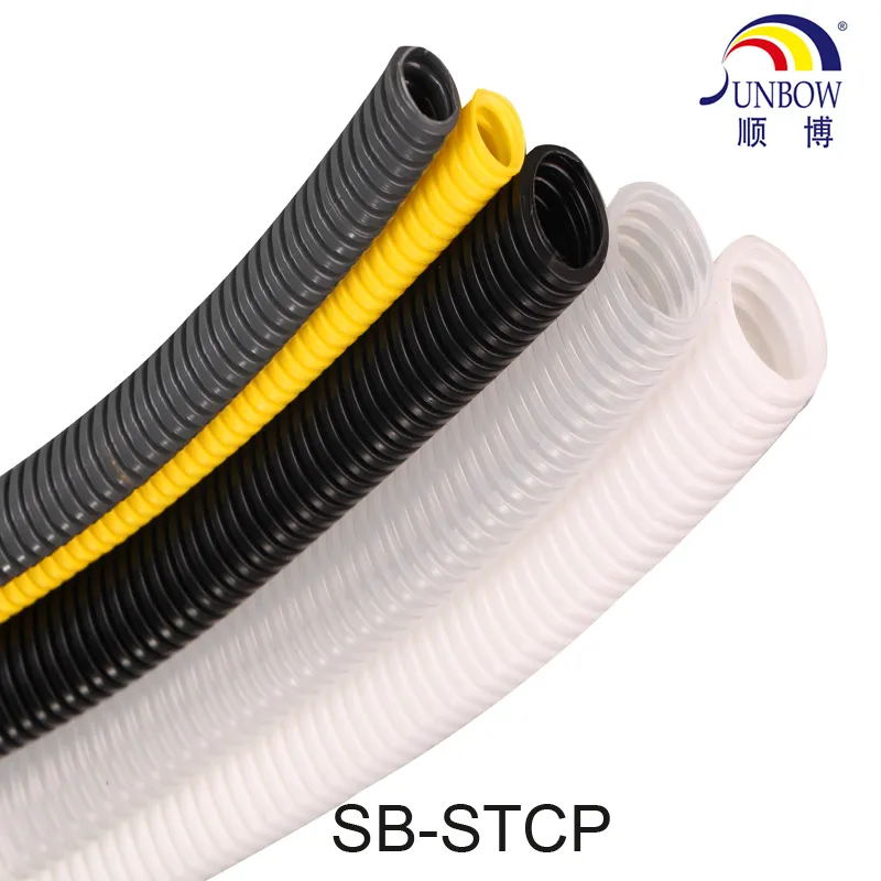 High Quality Corrugated Pipe PE PP PA Black Color Wire