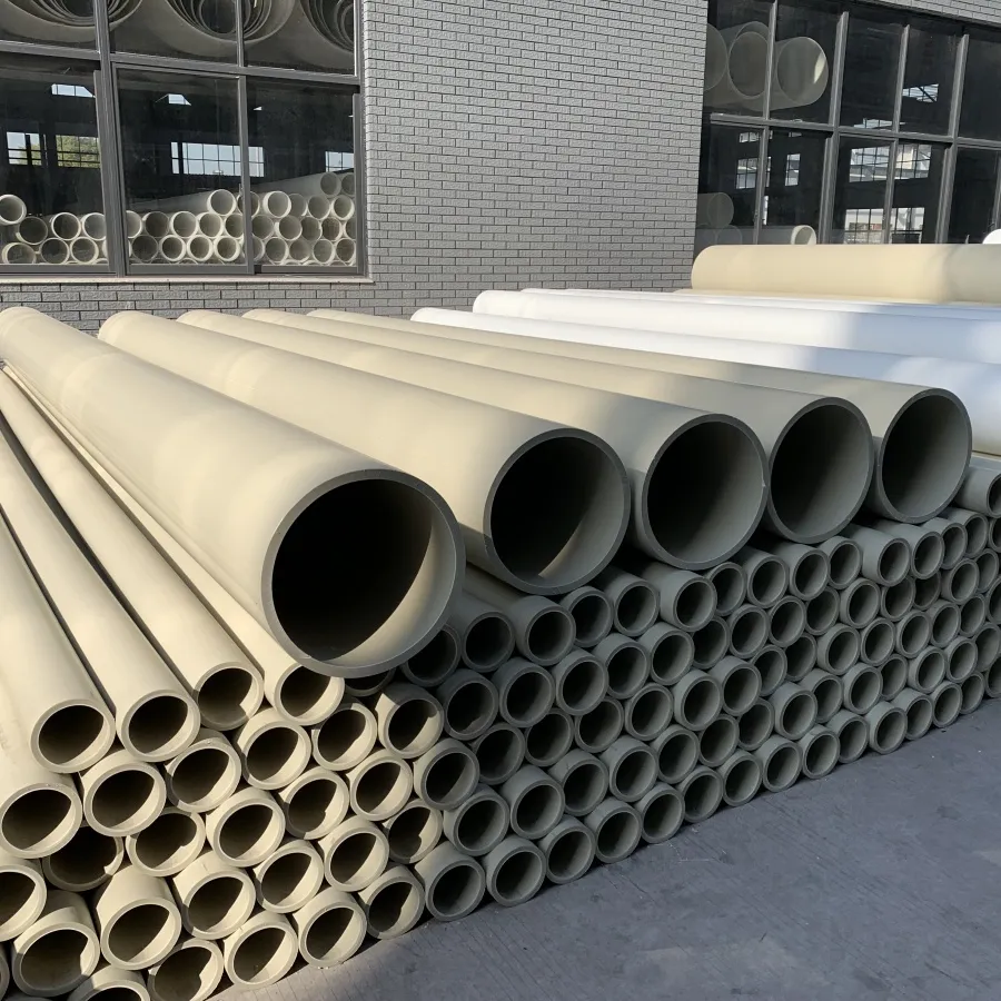 ISO CE DN50 10mm 1.6MPa Pn16 Pph Pipe Pph Fittings