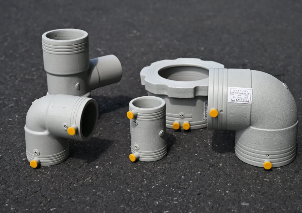Heat Resistant Precision Tee Fitting PE-Rt II Electrofusion Pipe Fittings for Building Heating