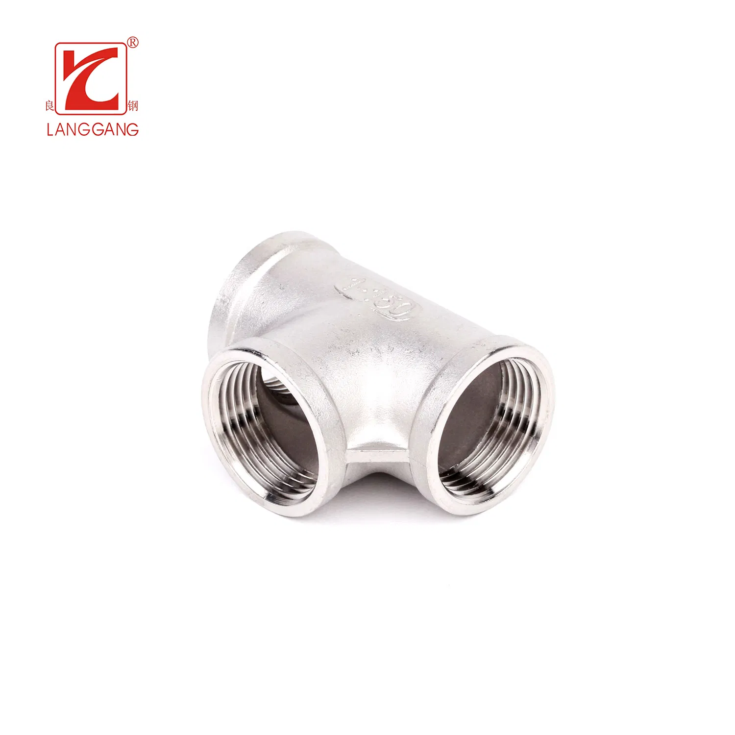 Euqla Tee Stainless Steel Threaded Pipe Fittings Euqla Tee Stainless Steel Threaded Pipe Fittings