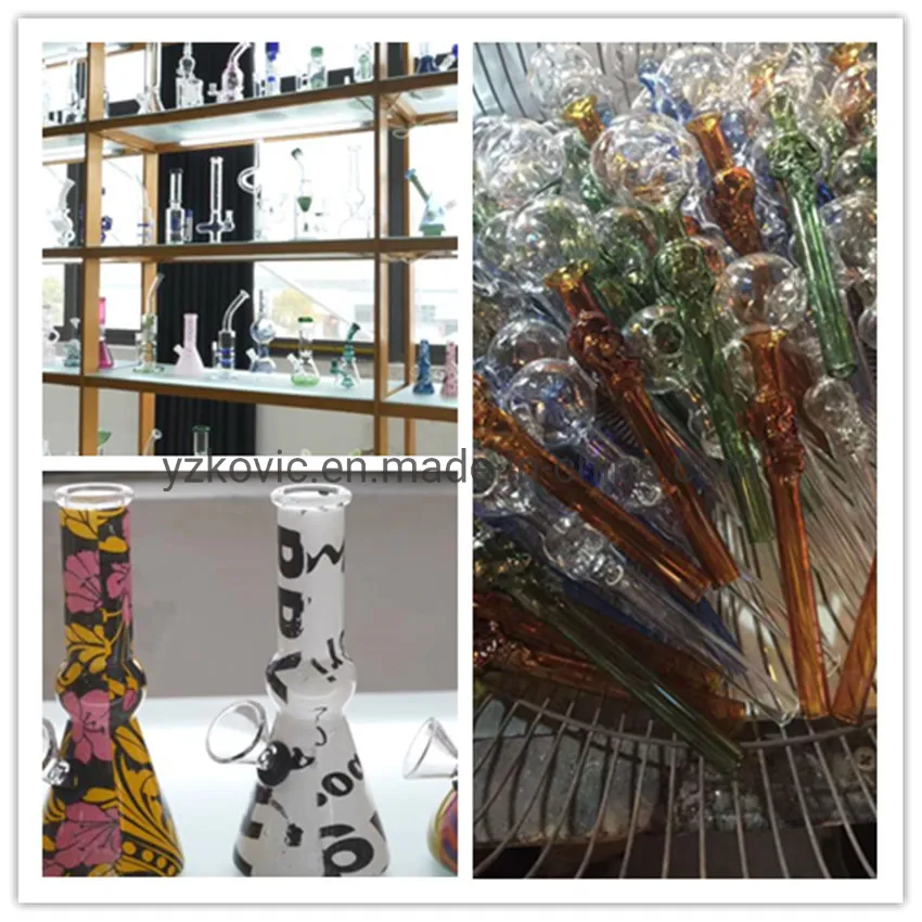 Hookah Glass Smoking Pipe Glass Water Pipe Glass Pipe Hookah Rolling Paper Shisha Oil Burner Pipe Tobacco Grinder Smoking