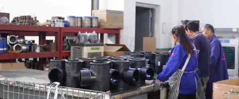 High-Density PE100 Industrial Cross Fitting for HDPE Pipe Systems