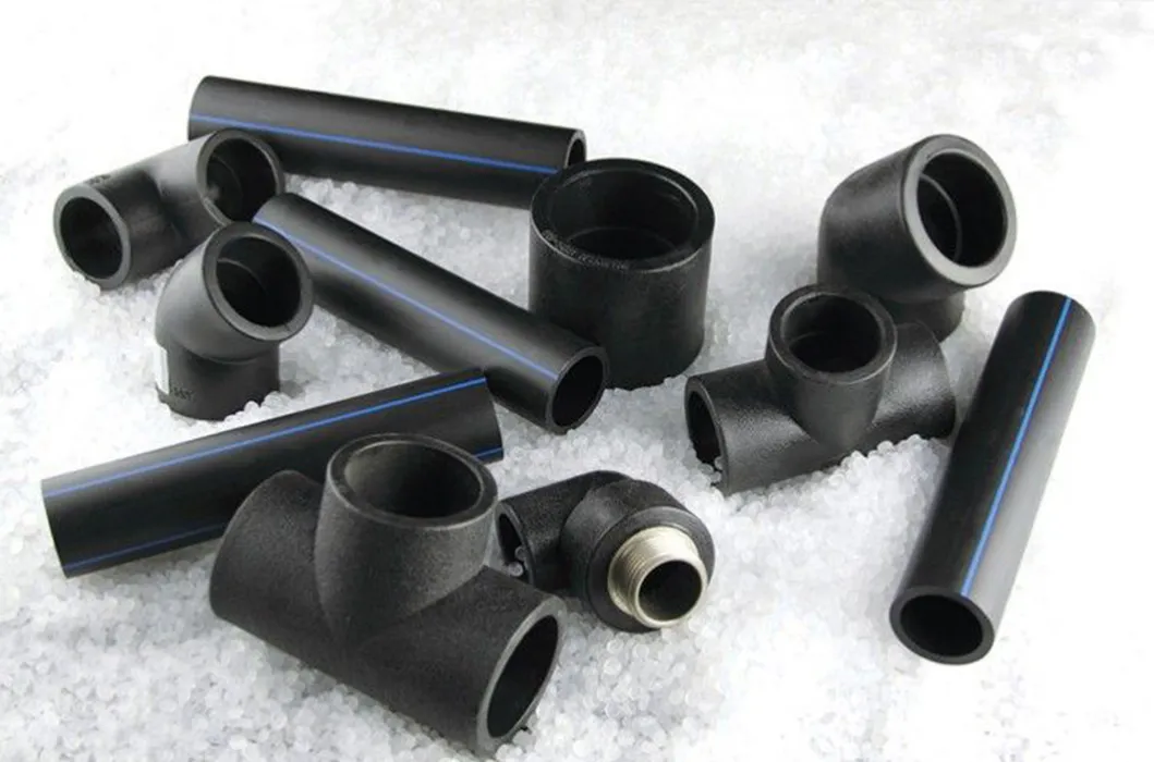 DN315mm 90 Degree Elbow PE100 Black Tube Pipe Fitting Elbow for Building Material/Construction