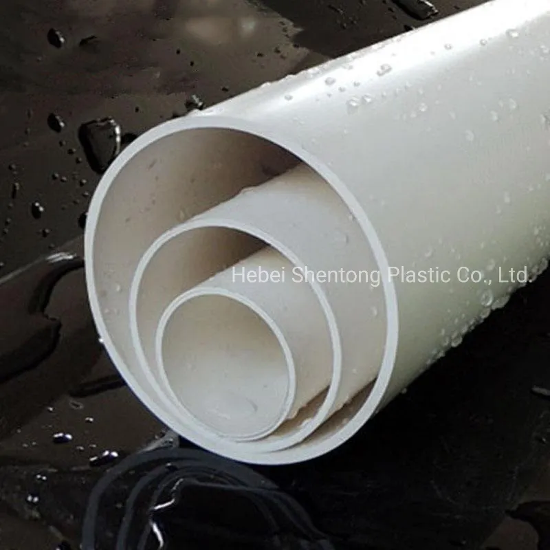 UPVC PVC Pipe 50mm 250mm 1200mm Pipe ISO Certificated for Water Supply PVC Drainage Pipe UPVC PVC Pipe 50mm 250mm 1200mm Pipe ISO Certificated for Water Supply PVC Drainage Pipe