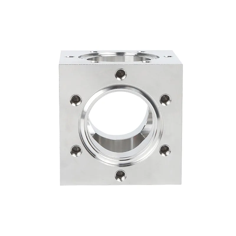 SS304/SS316L/Stainless Steel CF16-CF200 6-Way Cubes High-Vacuum Chamber Stock Conflat Flange Pipe-Fi