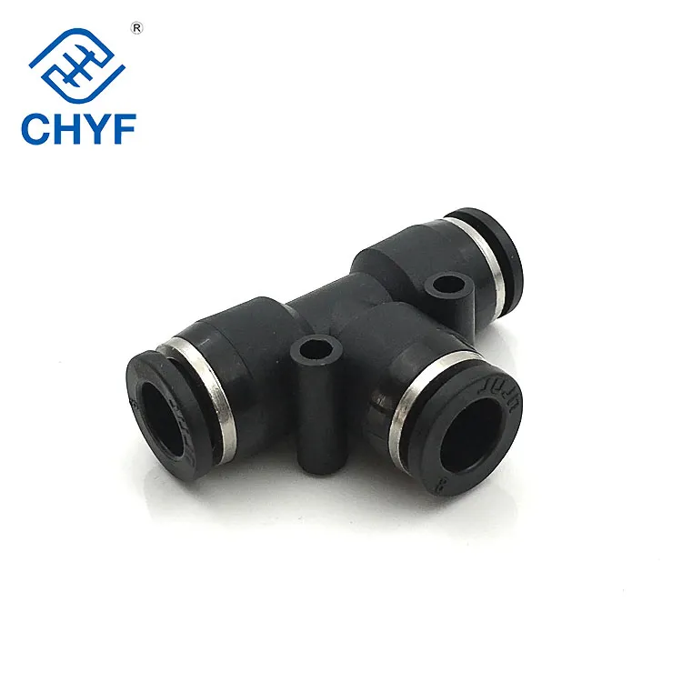 Py Type Pneumatic Quick Hose Tube Connector Plastic Pipe Fitting