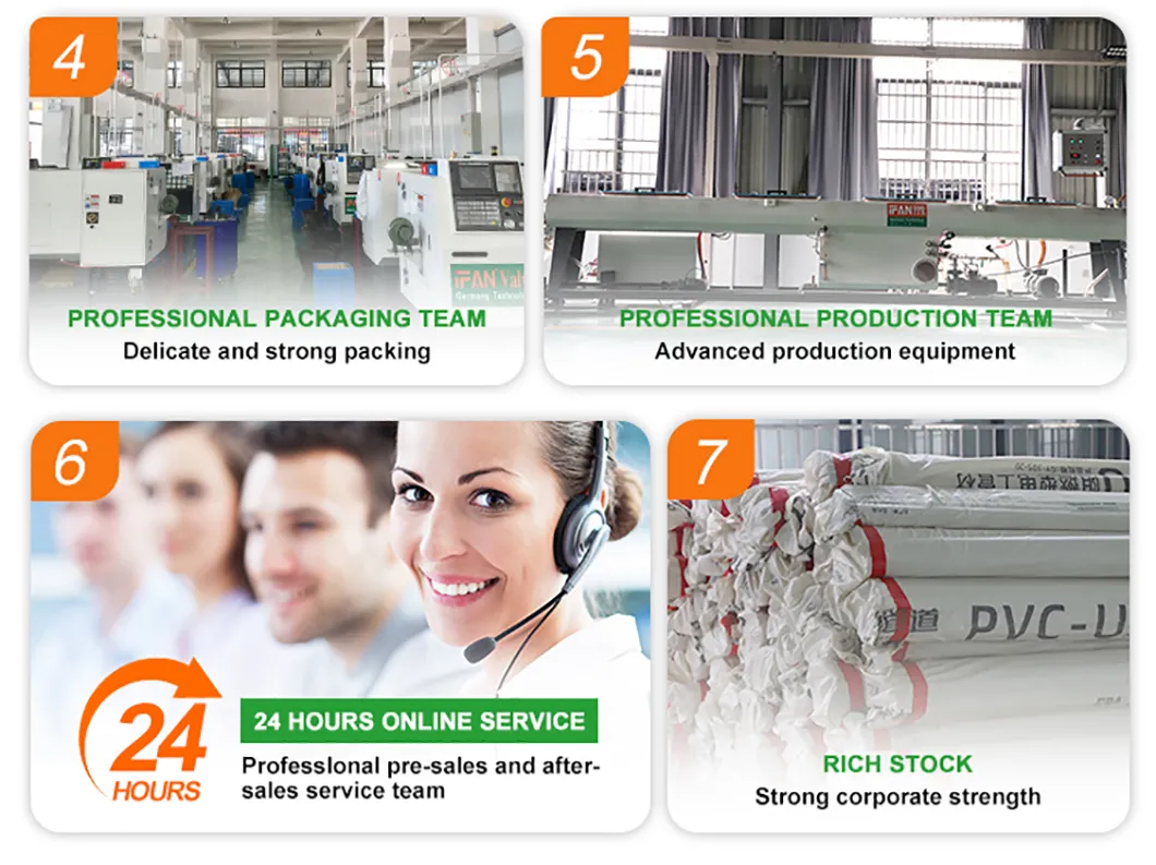 Ifan Plumbing Water System Cream Color PVC Tube CPVC Water Pipe