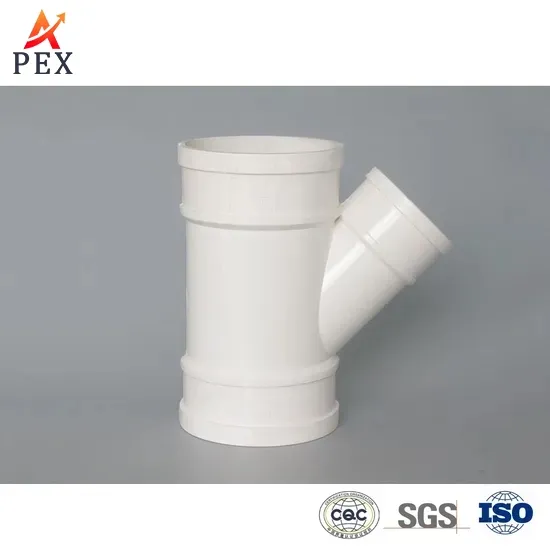 UPVC/PVC/Plastic Elbow Tee Coupling Dwv Drainage Fitting