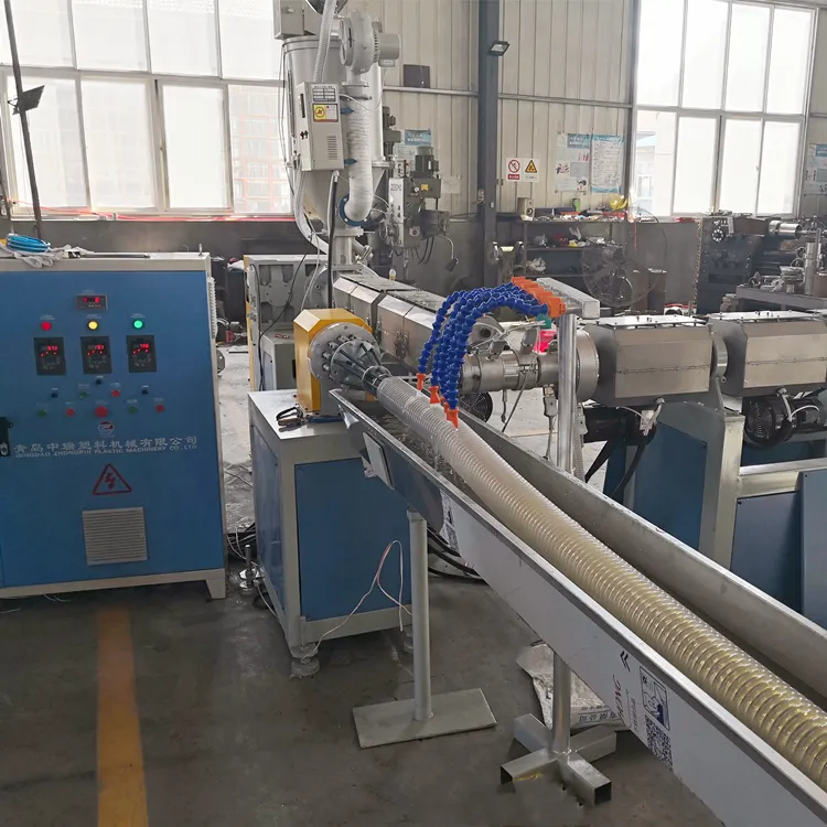 PVC-U Reinforced Pipe Production Line/PVC Reinforced Pipe Hose Equipment Supplier