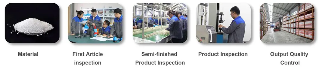 Plumbing Supply Red Pn16 Thread Pph Plastic Pipe