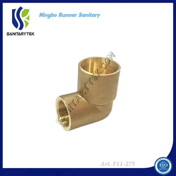 Brass Fitting for Pressure PE Pipe Straight Coupling