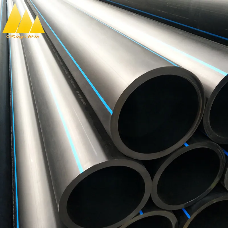 Black High Density Polyethylene HDPE Pipe Water Tubing of Plumbing Materials