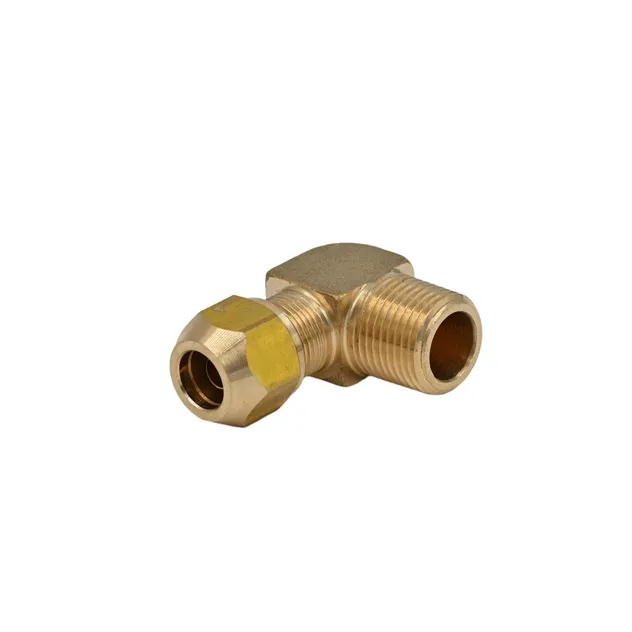Durable Straight Coupling Brass Brake Pipe Fitting for Semi-Trailer Air Brake