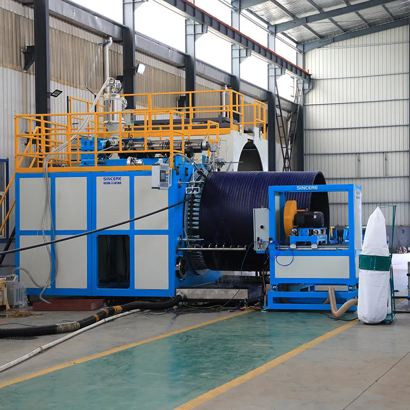 Plastic HDPE PE Mpp PPR Pert Double Solid Hollow Wall Spiral Winding Tanks Corrugated Pipe Gas Water