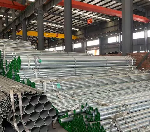 Fast Delivery Gi Pipe Z81-Z120 Coating 2.1-3mm Thickness Steel Tube