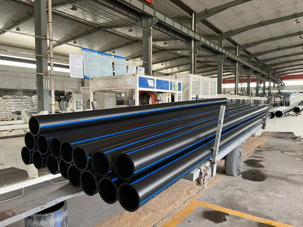 Wholesale DN20-DN1200 PE100 HDPE Pipe for Water Supply Irrigation Drainage