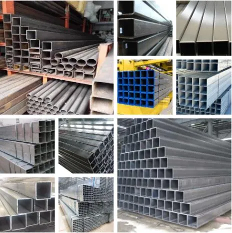 Industrial Grade Electrical Conduit Safe Corrosion Resistant Galvanized Square Steel Pipe
