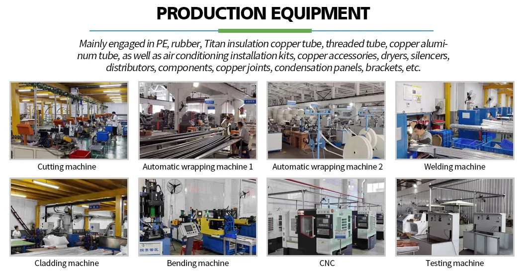 Double-Wall Corrugated PE Pipe Copper Tubing Flexible PVC Corrugated Pipe PE Corrugated Copper Pipe