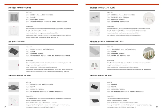 Customizable 19X19 Plastic Square Tubes Durable Straight Type with Smooth Surface