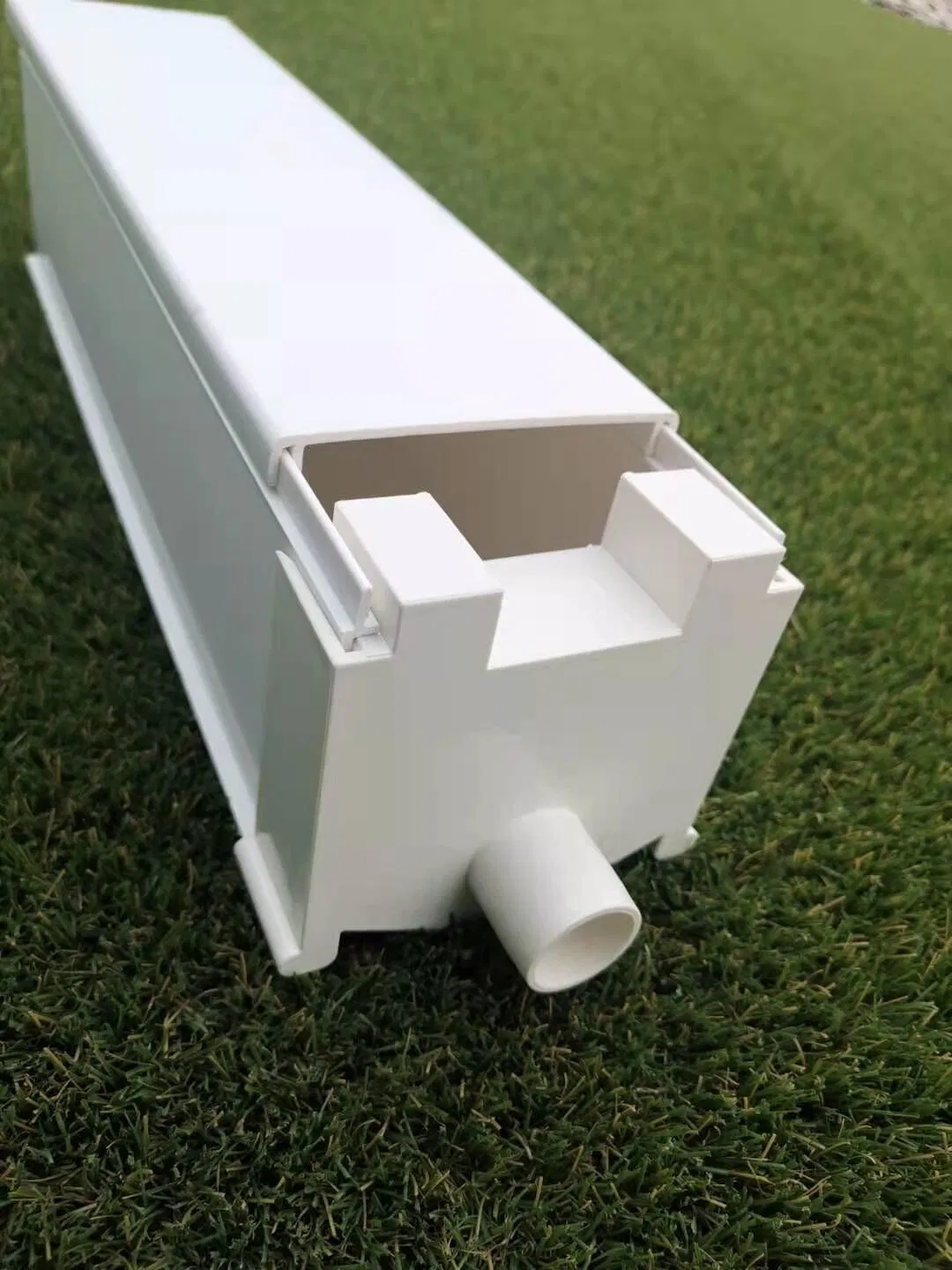 110X110mm Large Size Growing Pipe for Tomato PVC Gutter System Nft Hydroponics