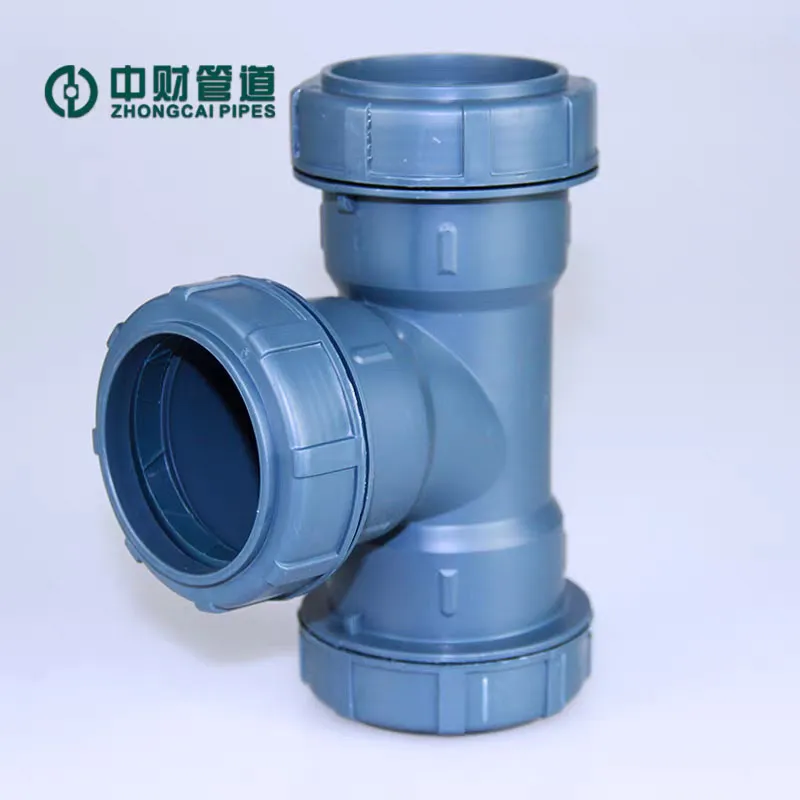 Industrial Enterprise Drainage Easy Installation PP Super Silent Pipeline System Stainless Steel Tub