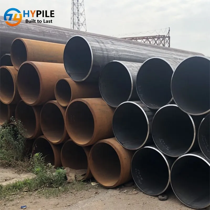 Hypile En10219 S355jrh LSAW Steel Pipe for Offshore Port Expansion and Structural